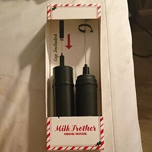 Milk Frother Drink Mixer - Black